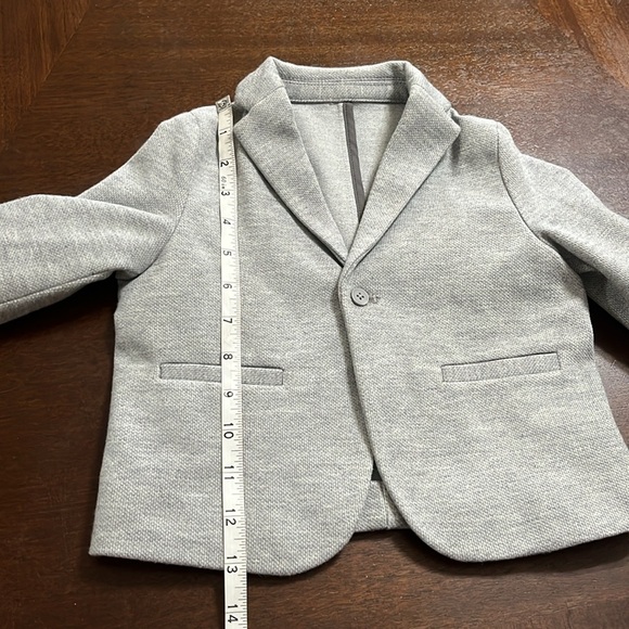ZARA STRETCH SUIT JACKET AND PANTS - Picture 12 of 16